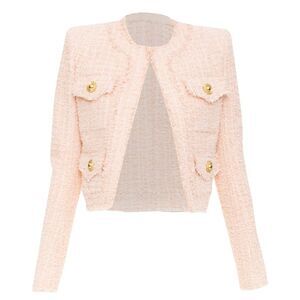 Balmain cropped tweed jacket
